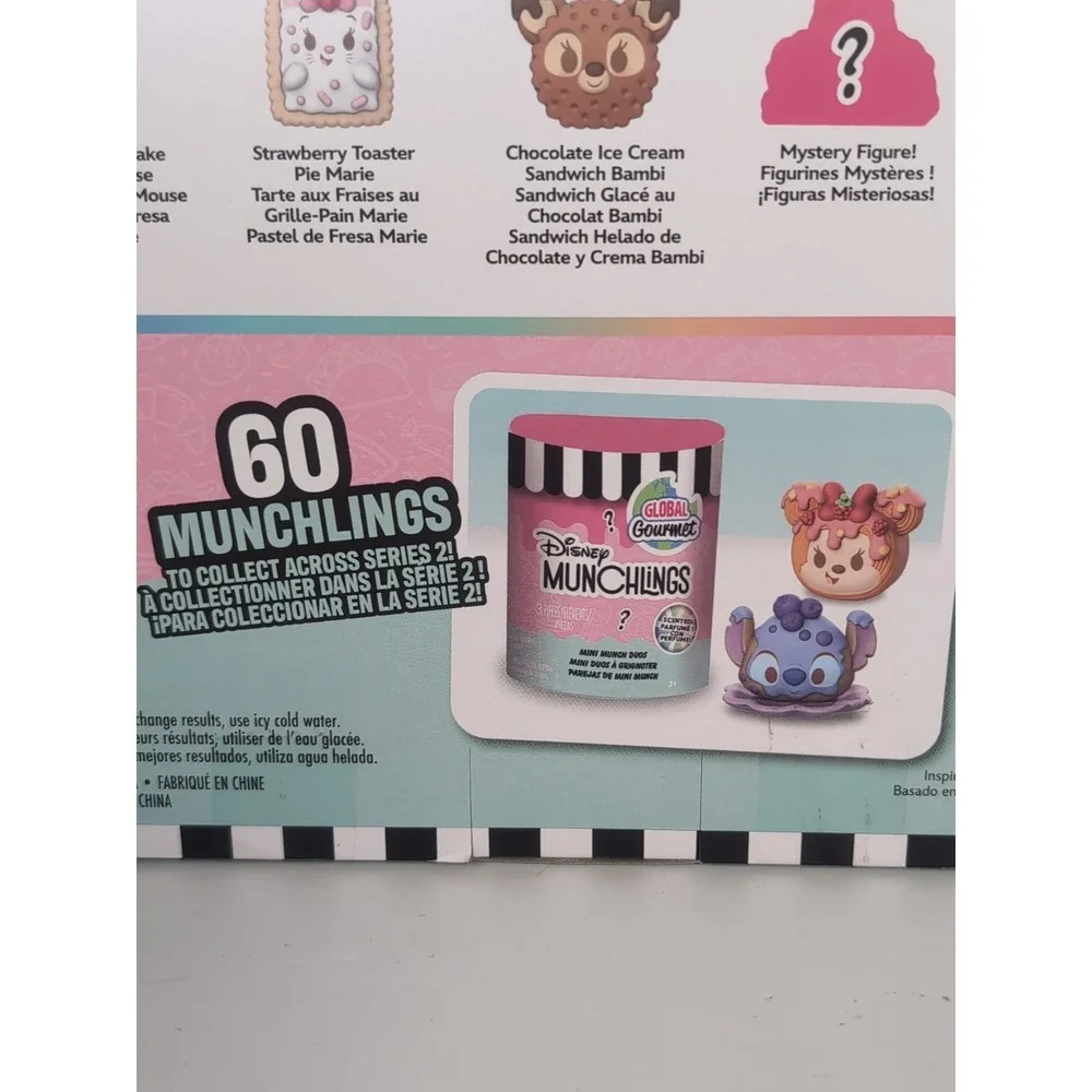 Disney Munchlings Global Gourmet Series 2 Mini Munch Snack Surprise Set NIB
